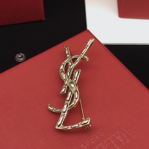 Replica Yves Saint Laurent Brooches For Women #1184175 $27.00 USD for Wholesale