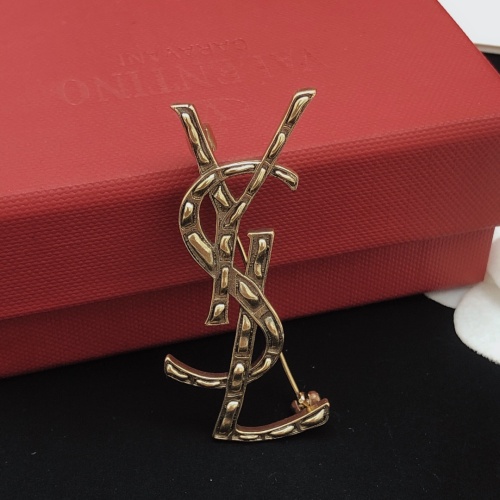 Replica Yves Saint Laurent Brooches For Women #1184175 $27.00 USD for Wholesale