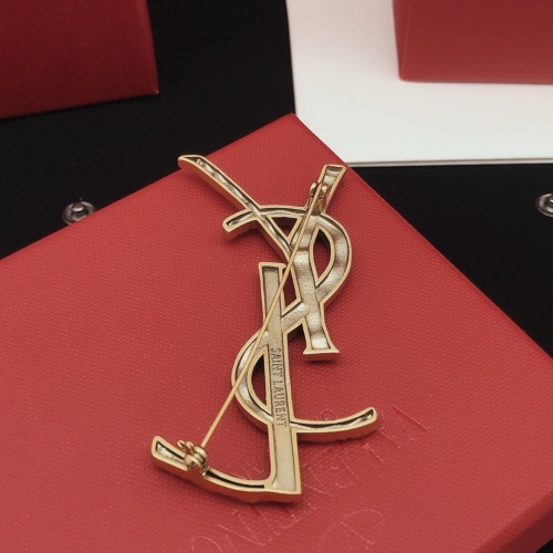 Replica Yves Saint Laurent Brooches For Women #1184177 $27.00 USD for Wholesale