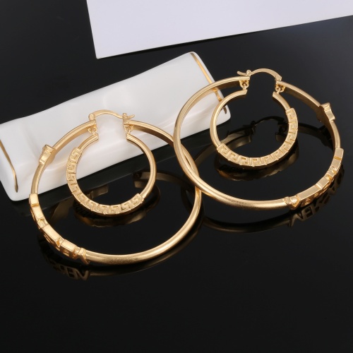 Replica Versace Earrings For Women #1184251 $34.00 USD for Wholesale