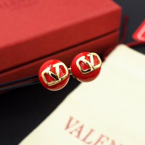 Replica Valentino Earrings For Women #1184422 $25.00 USD for Wholesale