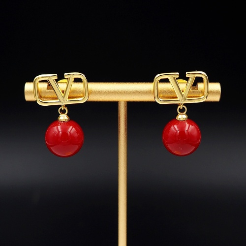 Replica Valentino Earrings For Women #1184423 $25.00 USD for Wholesale