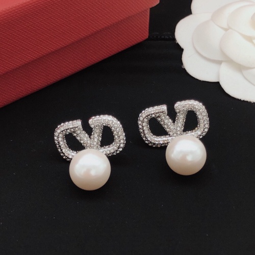 Replica Valentino Earrings For Women #1184828 $32.00 USD for Wholesale