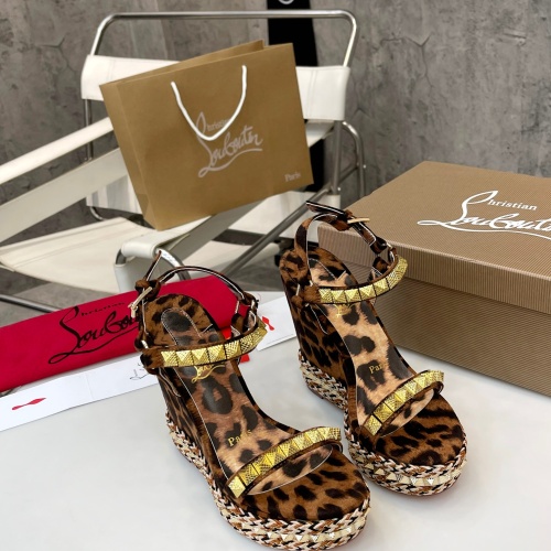 Replica Christian Louboutin Sandal For Women #1185077 $98.00 USD for Wholesale