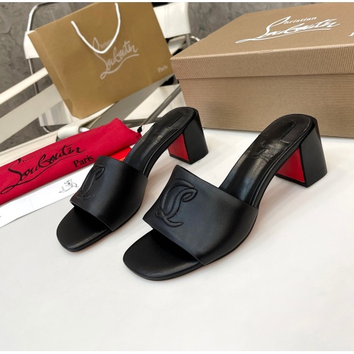 Christian Louboutin CL Slippers For Women #1185092