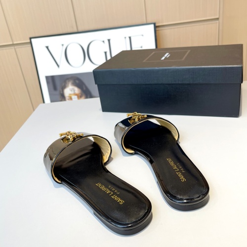 Replica Yves Saint Laurent YSL Slippers For Women #1185189 $76.00 USD for Wholesale