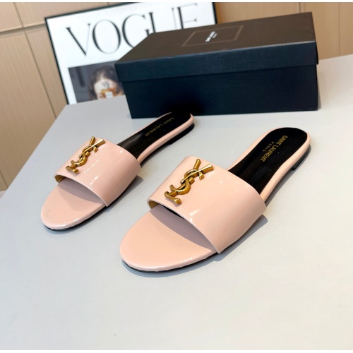 Replica Yves Saint Laurent YSL Slippers For Women #1185195 $76.00 USD for Wholesale