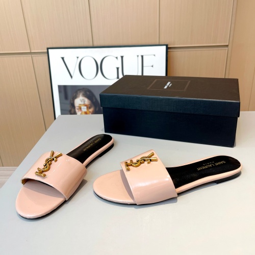 Replica Yves Saint Laurent YSL Slippers For Women #1185195 $76.00 USD for Wholesale