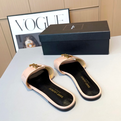 Replica Yves Saint Laurent YSL Slippers For Women #1185195 $76.00 USD for Wholesale