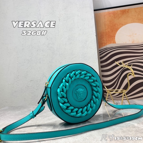 Replica Versace AAA Quality Messenger Bags For Women #1185457 $128.00 USD for Wholesale