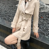 $160.00 USD Burberry Trench Coat Long Sleeved For Women #1184481