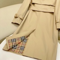 $160.00 USD Burberry Trench Coat Long Sleeved For Women #1184482