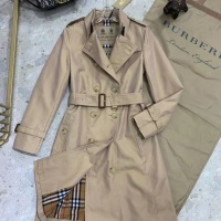 $160.00 USD Burberry Trench Coat Long Sleeved For Women #1184868