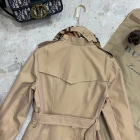 $160.00 USD Burberry Trench Coat Long Sleeved For Women #1184868