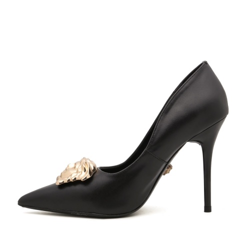 Replica Versace High-Heeled Shoes For Women #1185990 $92.00 USD for Wholesale