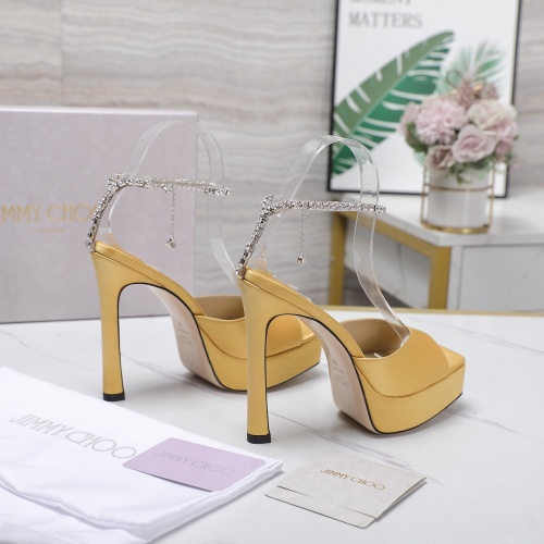 Replica Jimmy Choo Sandals For Women #1185993 $128.00 USD for Wholesale