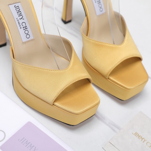 Replica Jimmy Choo Sandals For Women #1185993 $128.00 USD for Wholesale