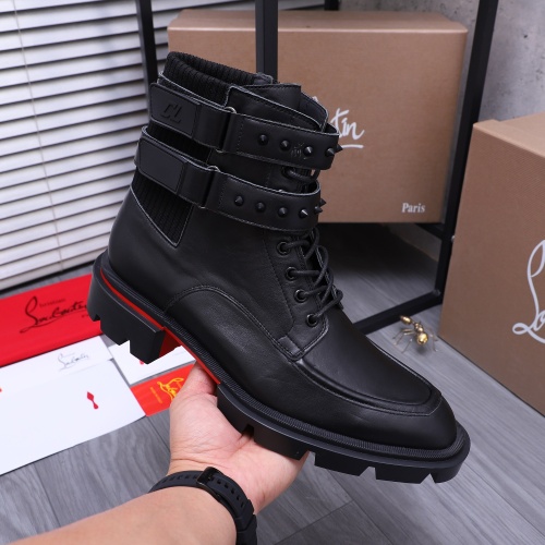 Replica Christian Louboutin Boots For Men #1186173 $172.00 USD for Wholesale