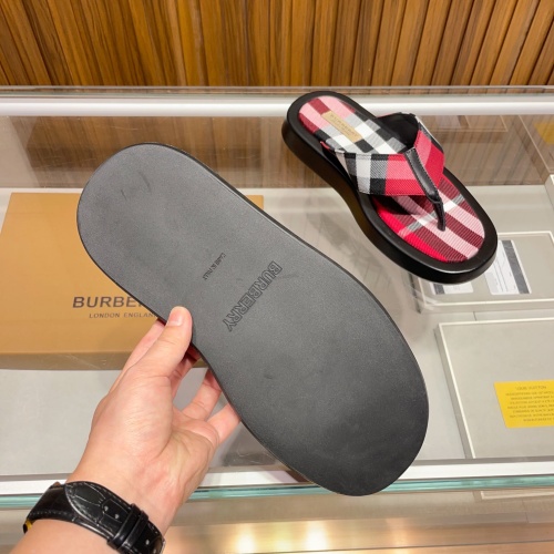 Replica Burberry Slippers For Men #1186237 $60.00 USD for Wholesale