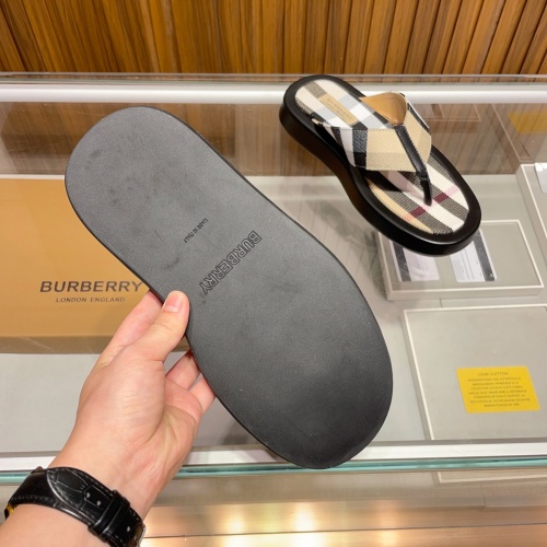 Replica Burberry Slippers For Men #1186238 $60.00 USD for Wholesale