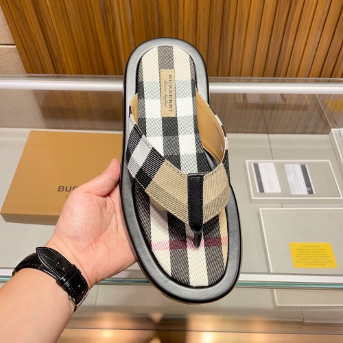 Replica Burberry Slippers For Men #1186238 $60.00 USD for Wholesale