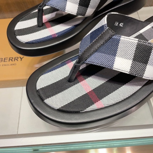 Replica Burberry Slippers For Men #1186240 $60.00 USD for Wholesale