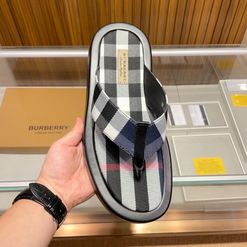 Replica Burberry Slippers For Men #1186240 $60.00 USD for Wholesale