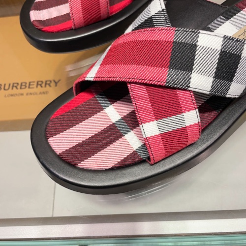 Replica Burberry Slippers For Men #1186247 $60.00 USD for Wholesale