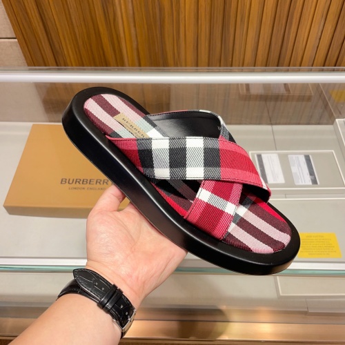 Replica Burberry Slippers For Men #1186247 $60.00 USD for Wholesale