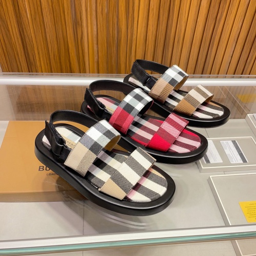 Replica Burberry Sandal For Men #1186251 $60.00 USD for Wholesale