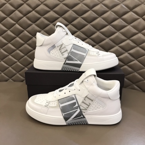 Replica Valentino High Tops Shoes For Men #1186566 $85.00 USD for Wholesale