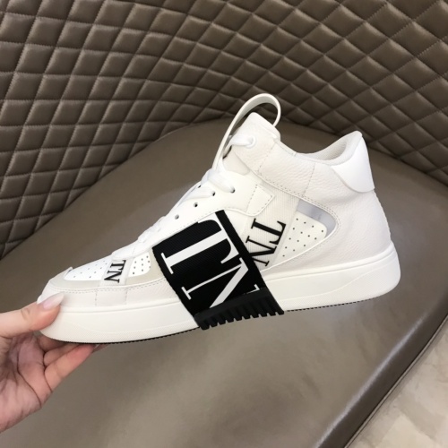 Replica Valentino High Tops Shoes For Men #1186570 $85.00 USD for Wholesale