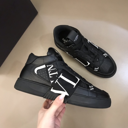 Replica Valentino High Tops Shoes For Men #1186572 $85.00 USD for Wholesale