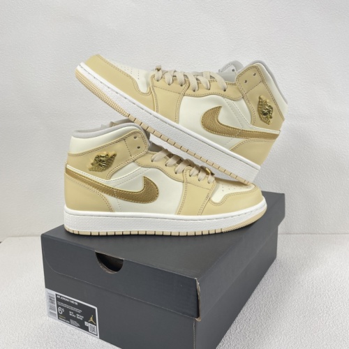 Replica Air Jordan-1-Mid For Women #1186707 $96.00 USD for Wholesale