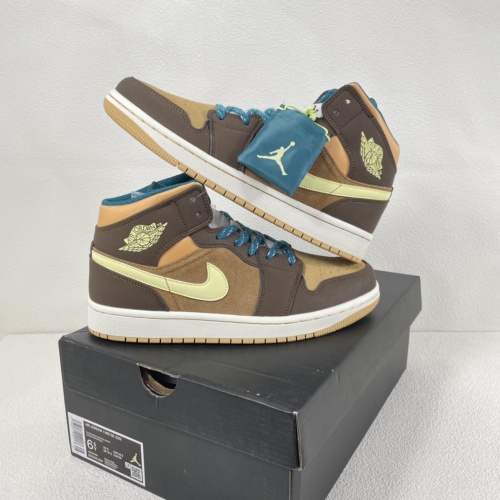 Replica Air Jordan-1-Mid For Men #1186710 $96.00 USD for Wholesale