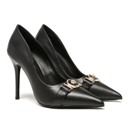 Versace High-Heeled Shoes For Women #1187372, $80.00 USD, [ITEM#1187372], Versace High-Heeled Shoes