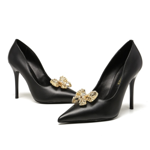 Replica Versace High-Heeled Shoes For Women #1187374 $80.00 USD for Wholesale