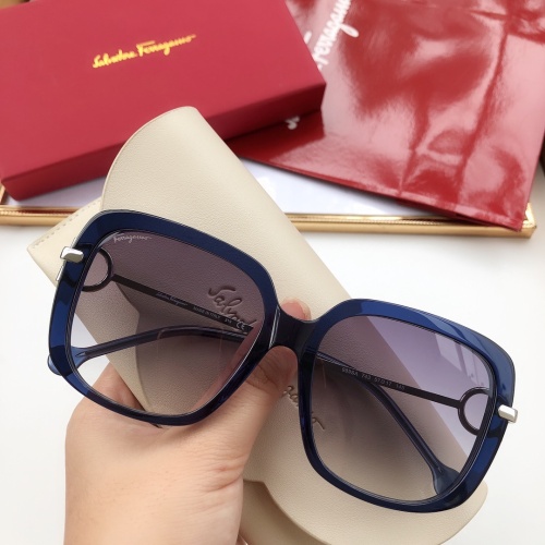 Salvatore Ferragamo AAA Quality Sunglasses #1187640