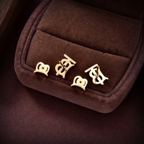 Replica Burberry Earrings For Women #1188206 $27.00 USD for Wholesale