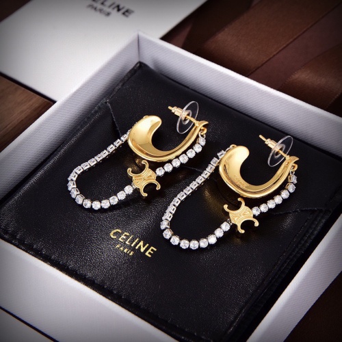 Replica Celine Earrings For Women #1188705 $32.00 USD for Wholesale