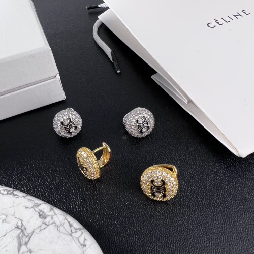 Replica Celine Earrings For Women #1189524 $36.00 USD for Wholesale