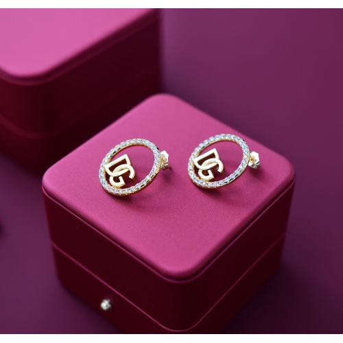 Replica Dolce & Gabbana D&G Earrings For Women #1191309 $27.00 USD for Wholesale