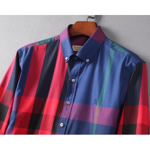 Replica Burberry Shirts Long Sleeved For Men #1192211 $38.00 USD for Wholesale