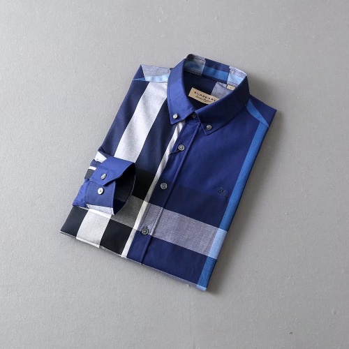 Replica Burberry Shirts Long Sleeved For Men #1192212 $38.00 USD for Wholesale