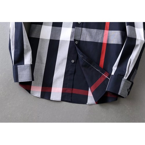 Replica Burberry Shirts Long Sleeved For Men #1192213 $38.00 USD for Wholesale