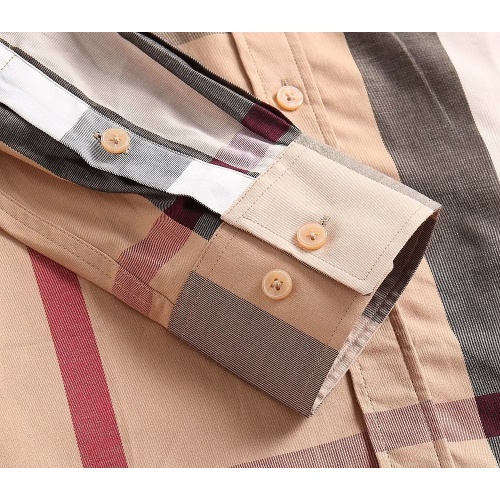 Replica Burberry Shirts Long Sleeved For Men #1192253 $39.00 USD for Wholesale