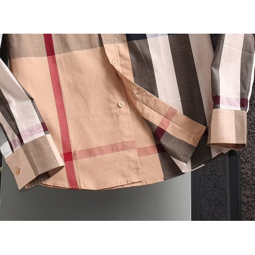 Replica Burberry Shirts Long Sleeved For Men #1192253 $39.00 USD for Wholesale