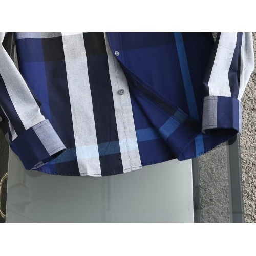 Replica Burberry Shirts Long Sleeved For Men #1192257 $38.00 USD for Wholesale