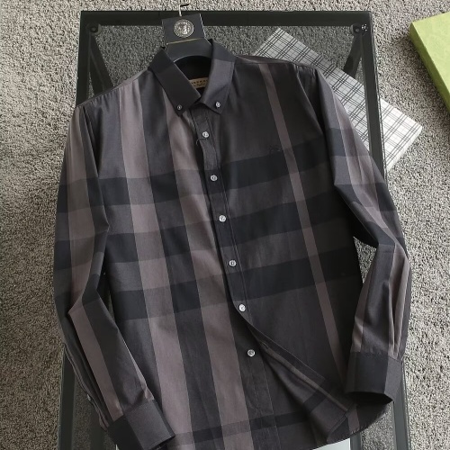 Burberry Shirts Long Sleeved For Men #1192259, $38.00 USD, [ITEM#1192259], Burberry Shirts