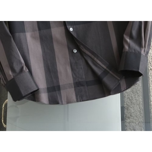 Replica Burberry Shirts Long Sleeved For Men #1192259 $38.00 USD for Wholesale